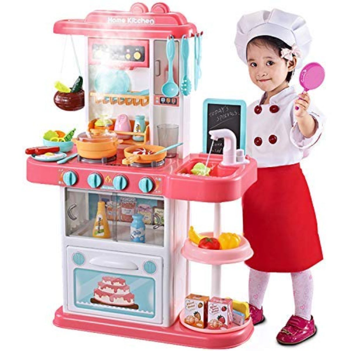 Кухня детская с водой светом и звуком. Детская кухня Китчен сет. Kitchen Play Set детская кухня. Детская кухня игровой набор Pretend Play Kitchen for children. Детская кухня Хэппи Китчен.